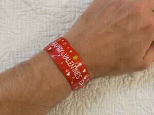 Slap Band Slap Bracelet Vinyl Coated